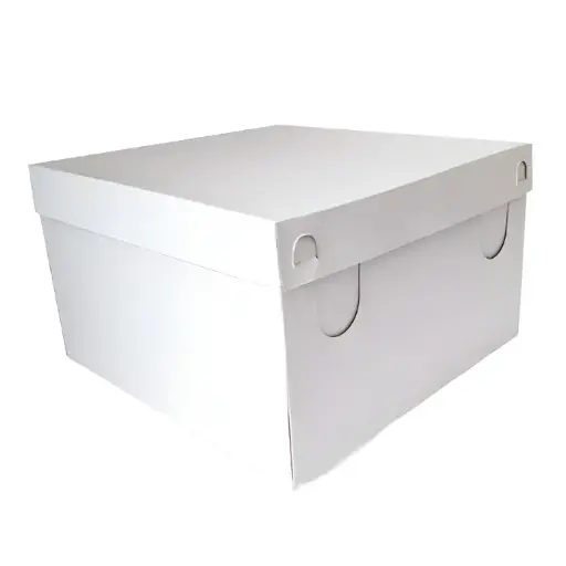 [CTF 30X30X15] CAJA DE TORTA FOLDCOTE 30X30X15